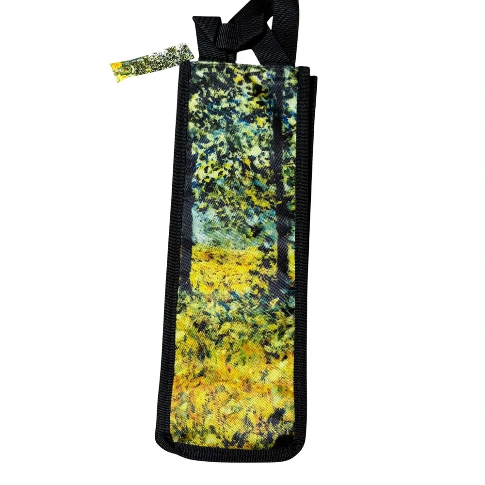 Claude Monet Impressionist Art‎ Print Reusable Wine Bottle Bags